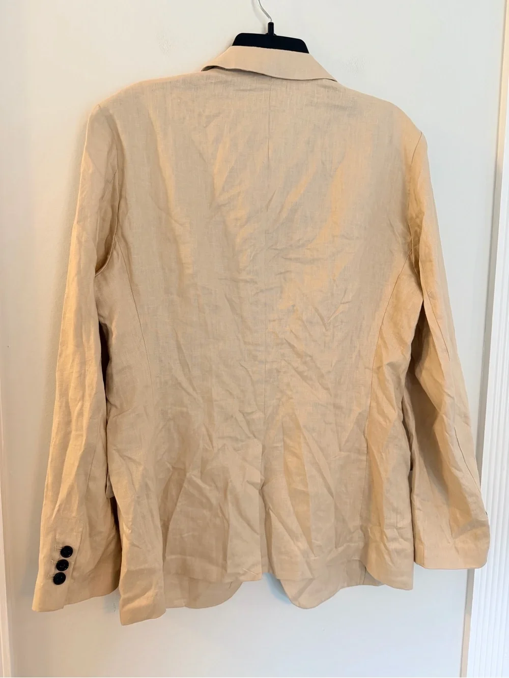NWT Quince 100% European Linen Blazer Driftwood Beige Men’s Medium
